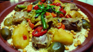 Couscous Royal with lamb